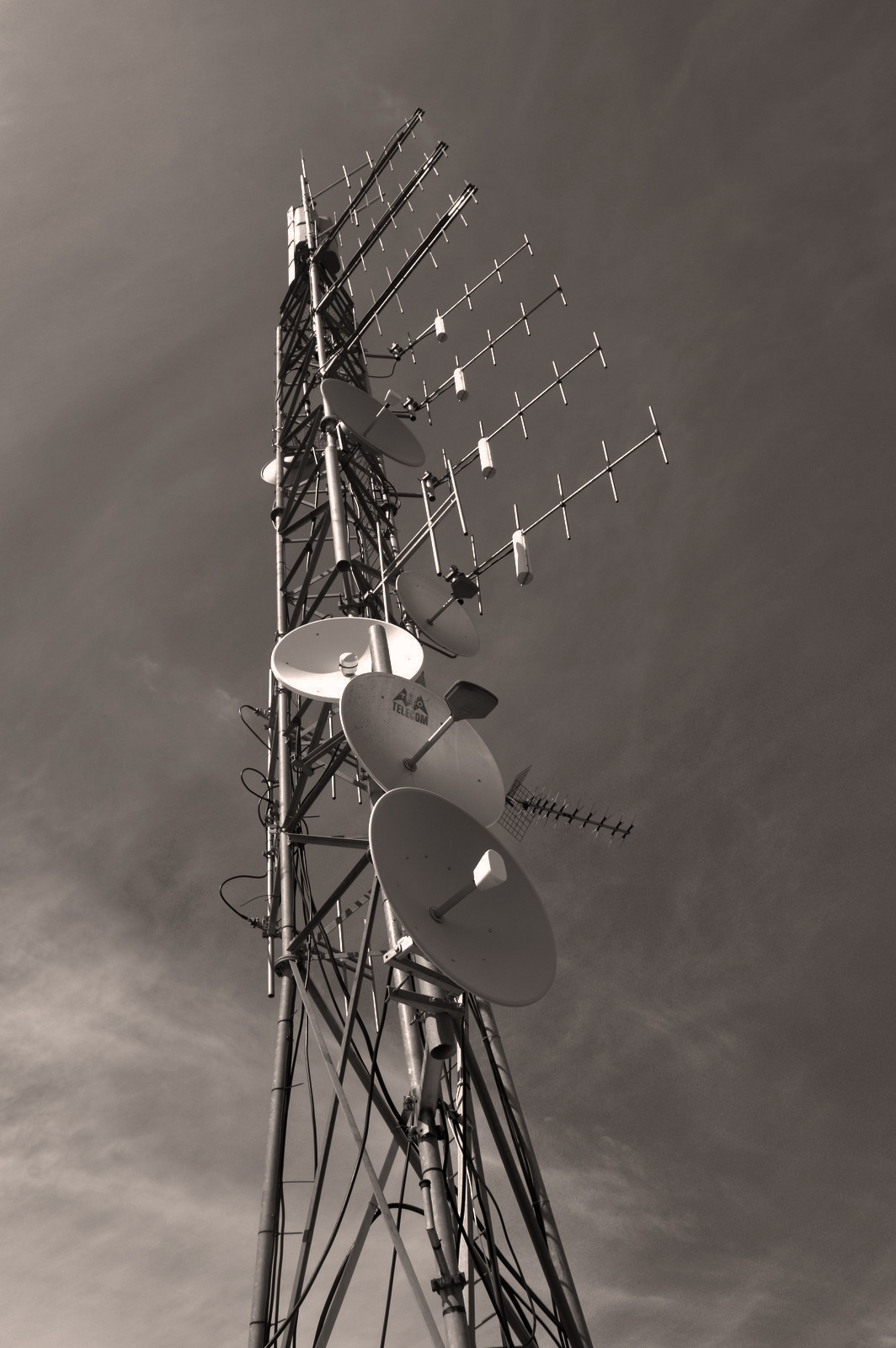 Radio Transmission tower Kanali 7 Cyprus